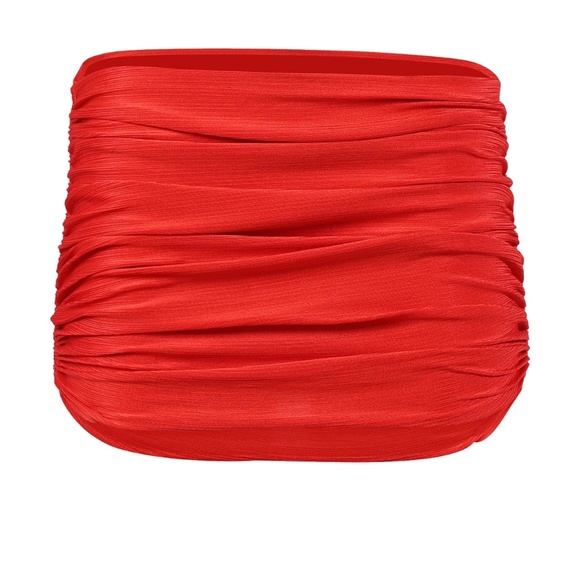 Divino Seas Cloud Red Skirt Size L - Picture 1 of 2